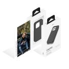 Кожаный чехол с поддержкой MagSafe uBear Capital Leather Case для iPhone 15 Pro Max - фото 15
